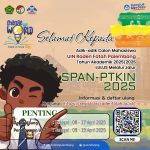Pengumuman Lulus Seleksi Mahasiswa Baru UIN Raden Fatah Palembang Jalur SPAN-PTKIN Tahun Akademik 2025/2026