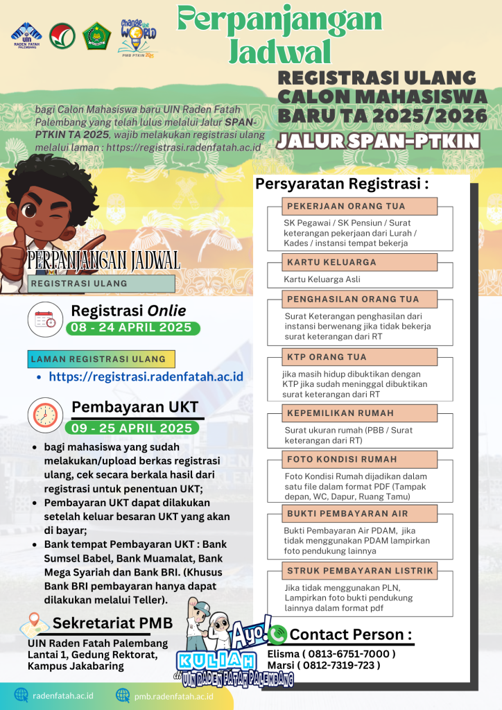 Registrasi Ulang SPAN 2025