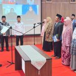 Rektor UIN Raden Fatah Palembang Melantik Para Wakil Dekan dan Para Kepala Unit di Lingkungan UIN Raden Fatah Palembang.