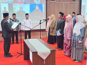 Rektor UIN Melantik Para Wakil Dekan dan Para Kepala Unit di Lingkungan UIN Raden Fatah Palembang