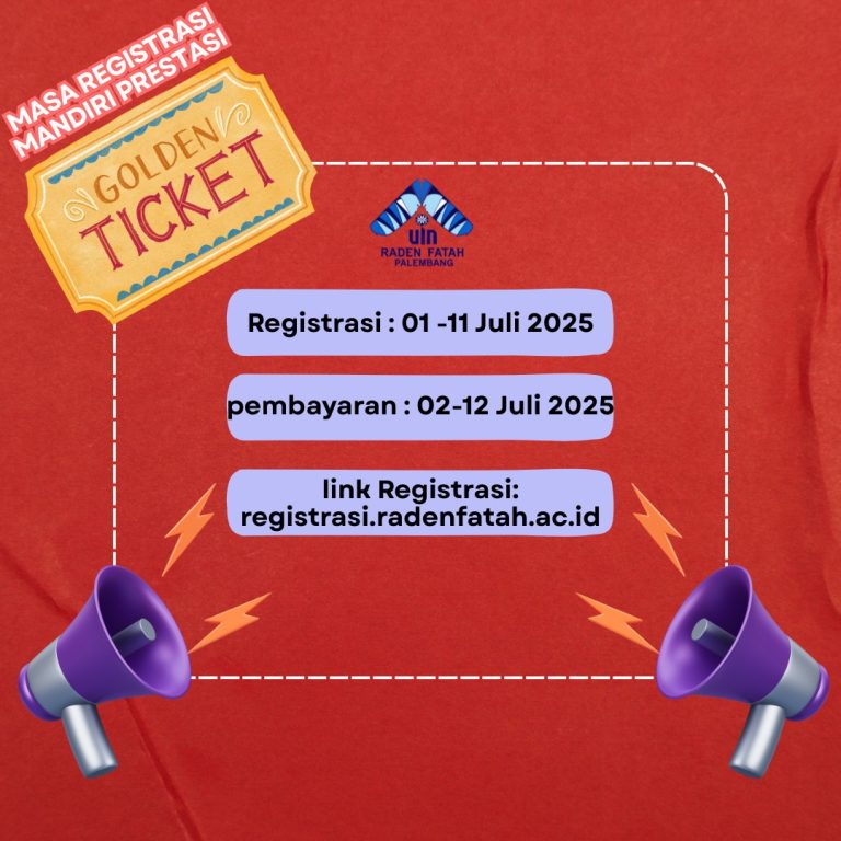 Registrasi Golden Tiket